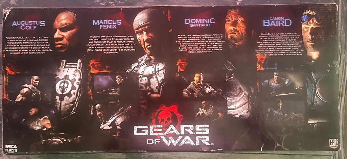 GEARS OF WAR アクションフィギュア BOXSET 4c0dbbb5909a44caa673a1e5f4f4b6