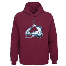 Outerstuff NHL Youth Boys Colorado Avalanche Primary Logo Fleece Hoodie