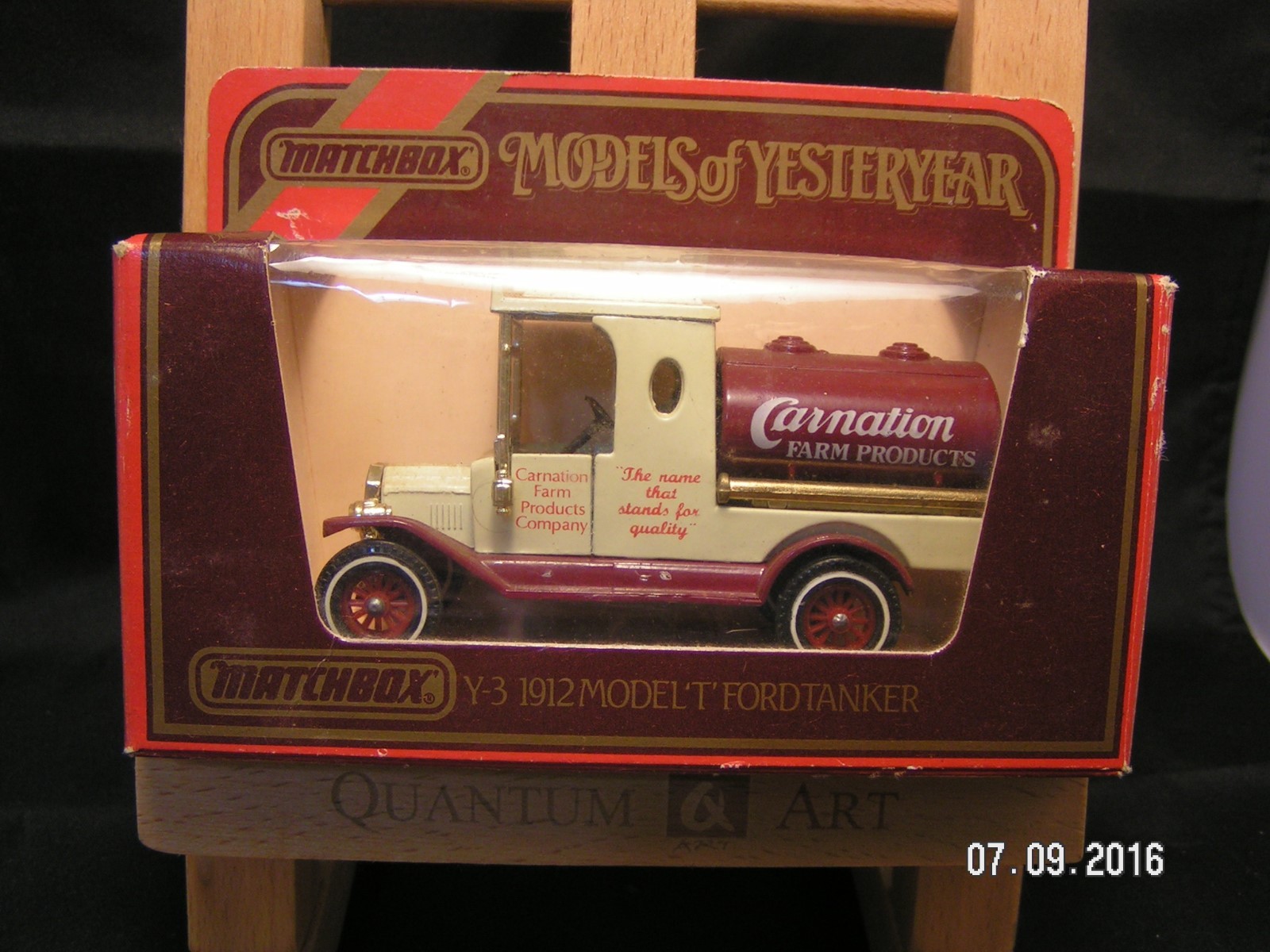 MATCHBOX MODELS OF YESTERYEAR Y-3 FORD TANKER
