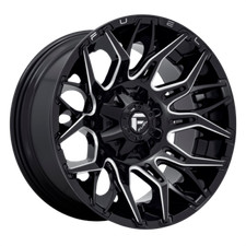 22 Inch Gloss Black Wheels Rims Fuel Twitch D769 22x12 Ram 1500 2019-2021 6 Lug