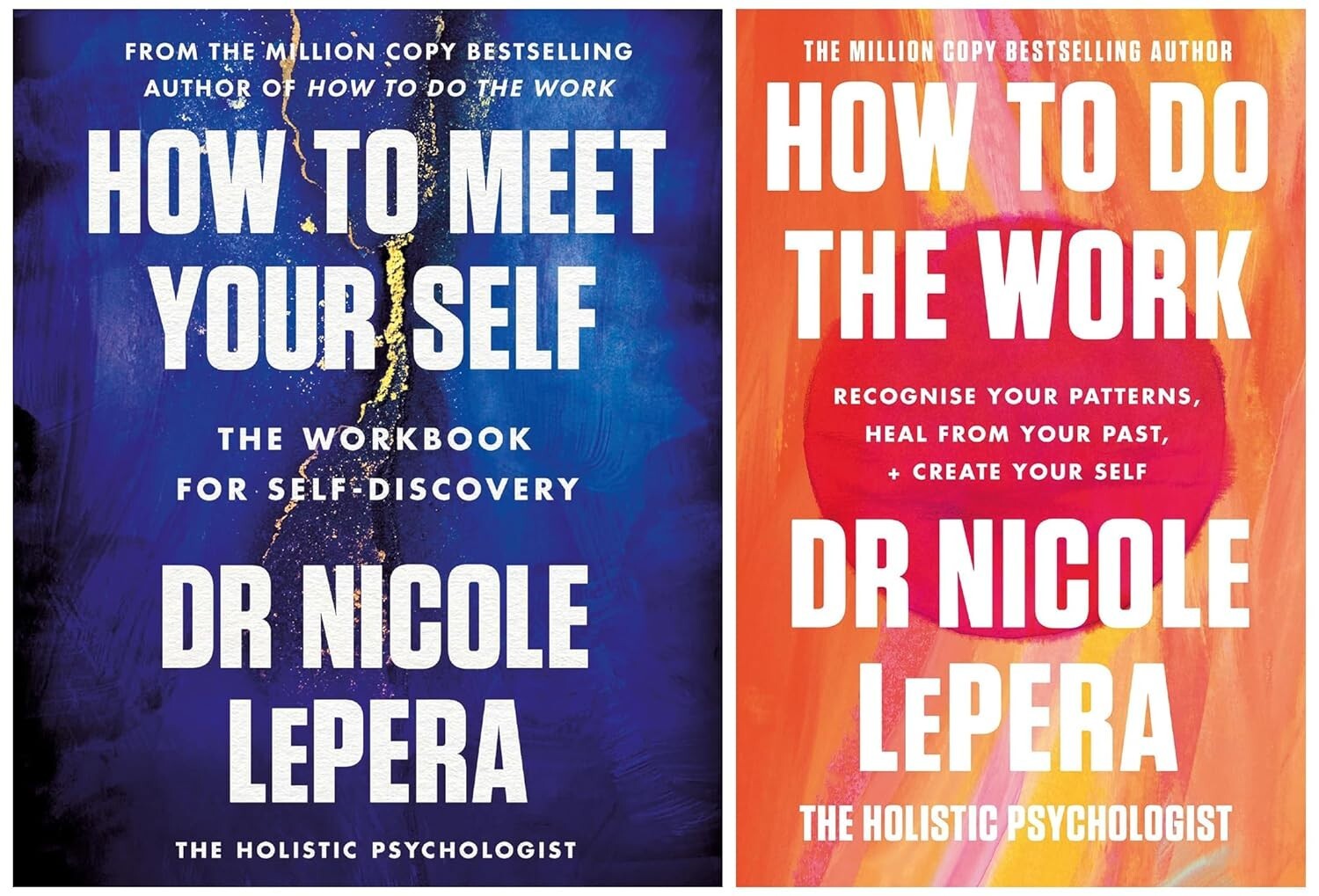 Thumbnail - How To Do The Work, How To Meet Your Self 2 Bücher Set Von Nicole