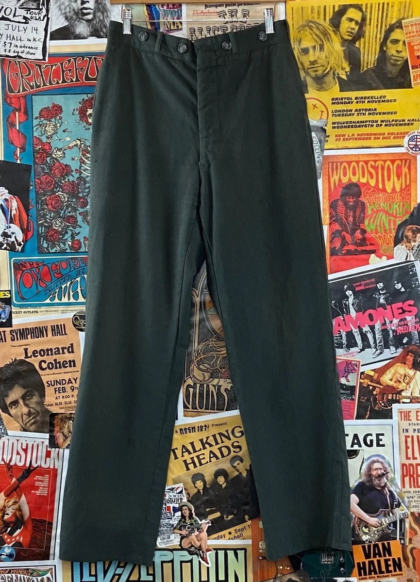 Vtg 60s Vietnam Era Army Wool Serge AG-44 Class 1 31