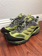 Evolv Trax 9 Rock Climbing Shoe Black Green Hiking