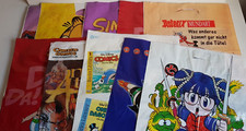 Konvolut Comic Manga Anime Plastikt&uuml;te Simpson Garfield Donald Marvel Dr Slump