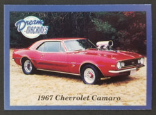 1967 Chevrolet Camaro 1992 Cars Trucks Dream Machines Card 134 Nm 1967 Chevrolet Camaro 1992 Cars Trucks Dream Machines Card 134 Nm