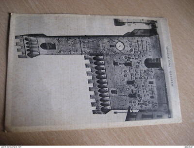 SCARPERIA Torre D' Arnolfo Tower BORGO SAN LORENZO Cancel 1957 To Spain Firenze