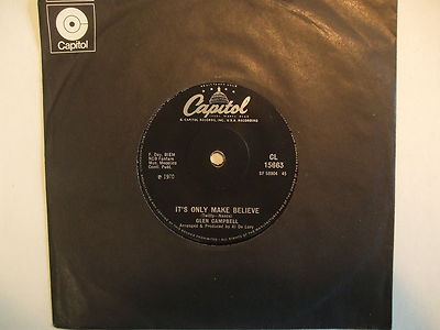 CL 15663 Glen Campbell - It's Only Make Believe / Pave Your Way Into Tomorrow
