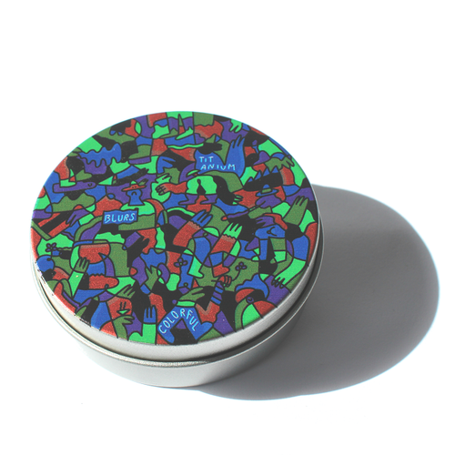 BLURS Bearings ABEC 9 Titanium Skateboard Kugellager in cooler Metallbox Skate - Bild 2 von 2