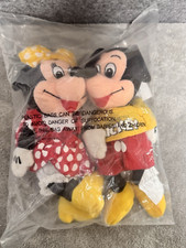 Disney Store Exclusive Spirit of Mickey  Minnie Mouse Beanie Plush Set NIB Tag