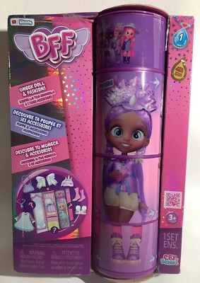 Cry Babies Phoebe BFF  Fashion Doll with 9+ Surprises Including Outfit NEW