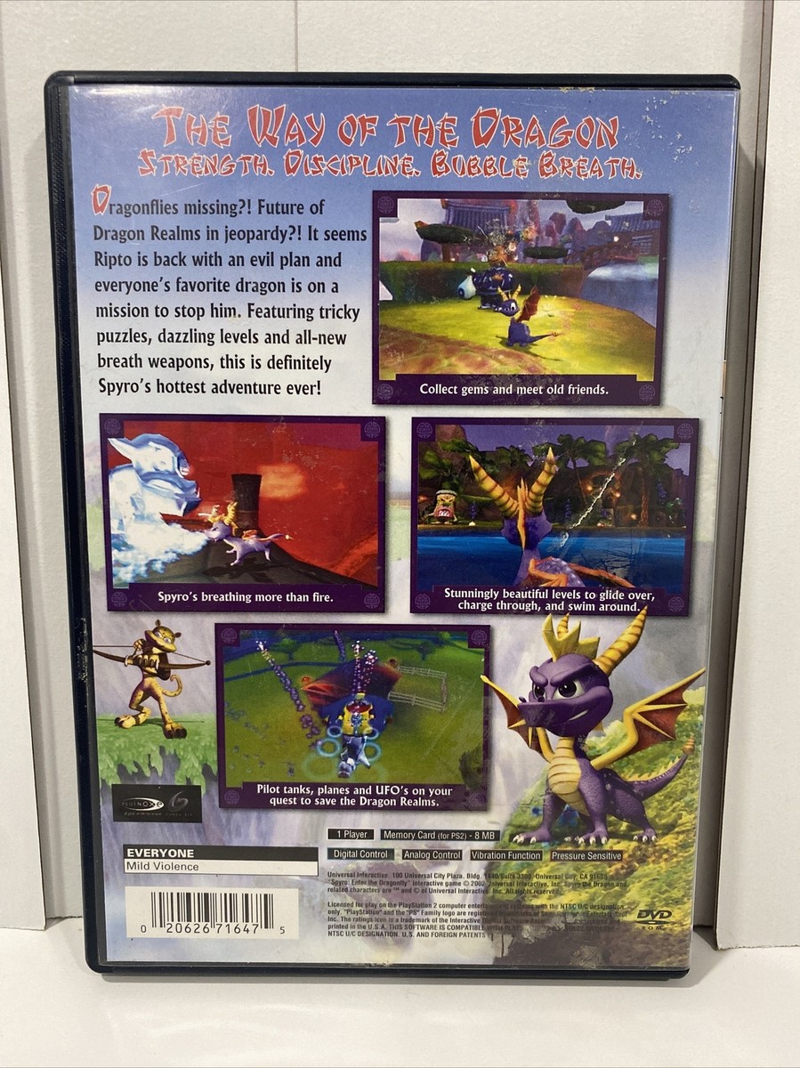 専用ページ③ PS2 Spyro Enter the Dragonfly (PlayStation 2 2002) Black Label