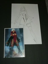 Original Art - Published Cover to Persuasion #1 Art by Jamie Tyndall + Comic