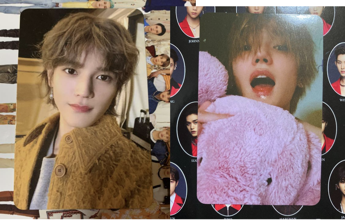 NCT SLOWACID TAEYONG パーカー フーディー フォトカード NCT 127 TAEYONG [ STICKER ] Official Photocard, STICKY Ver