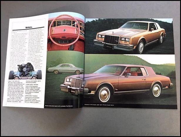 1979 Buick Line Sales Brochure Catalog - Electra Century Regal Riviera LeSabre Foto 2 de 4