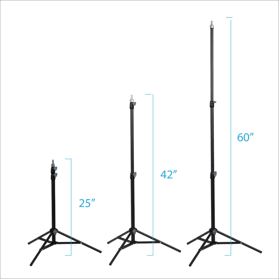 900W Ultra Compact Photography Studio Light Kit 2700K Warm Lighting CRI 99 - Image 4 of 4
