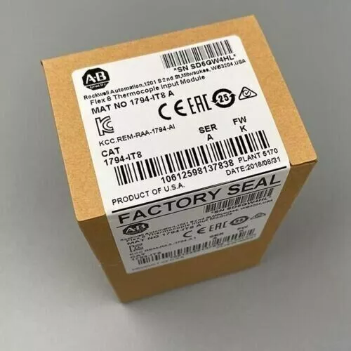2023 Allen-Bradley 1794-IT8 SER A Flex I/O 8 Channel Thermocouple Input Module - Picture 1 of 1