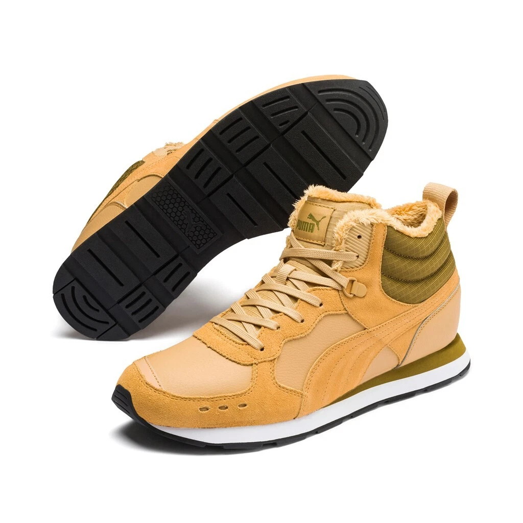 Puma VISTA MID WTR scarpe sneaker alte foderate 369783 taffy