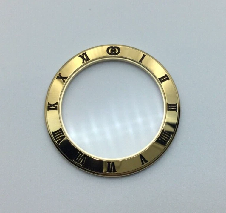 LUNETTE DE MONTRE GUCCI 3000J NEUVE D'ORIGINE 29 MM AVEC CRISTAL INSTALLÉ