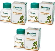Himalaya Punarnava Tablets 60s x3 | Herbal Urinary Support | Natural | Free Ship