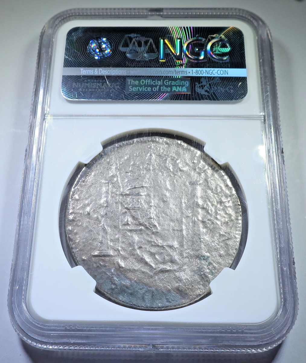 NGC 1772 El Cazador Shipwreck Silver 8 Reales 1700's Spanish