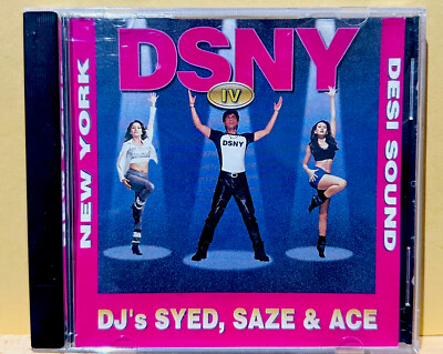 DSNY-IV-BOLLYWOOD REMIX CD BY DJ-SYED/SAZE & ACE. 1997