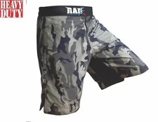 RAD MMA Fight Shorts Grappling Short Kick Boxing Cage Fighting Shorts CAMO New