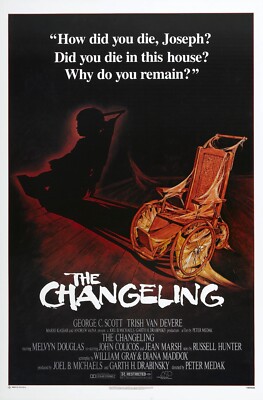 1980 The Changeling Movie Poster 11X17 George C. Scott Trish Van Devere  