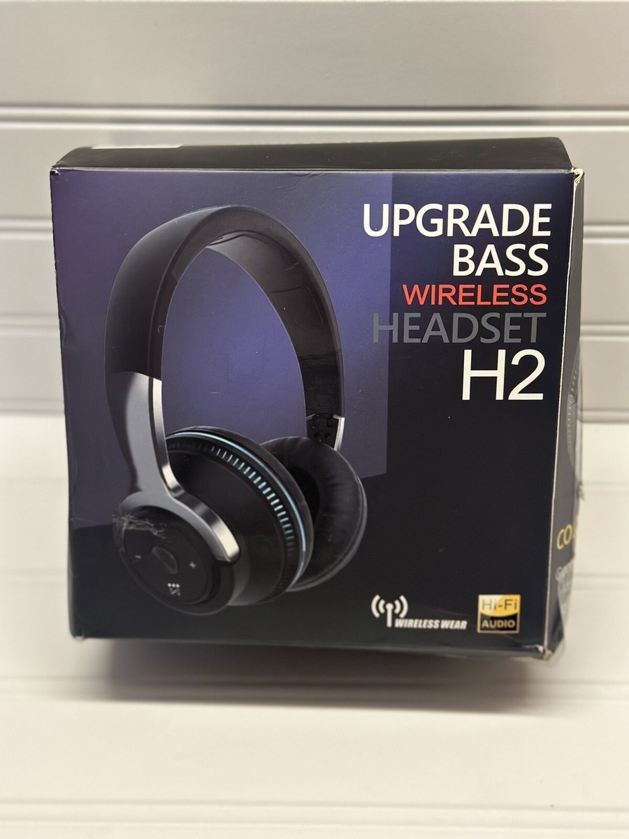 NIB Upgrade Bass Wireless Headset H2 White | eBay