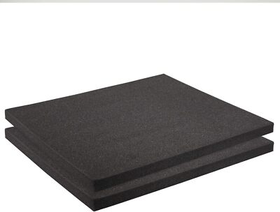 #ad #ad Customizable Polyurethane Foam for Packing and Crafts 18x16x1.5 inches 2 Pack $36.08