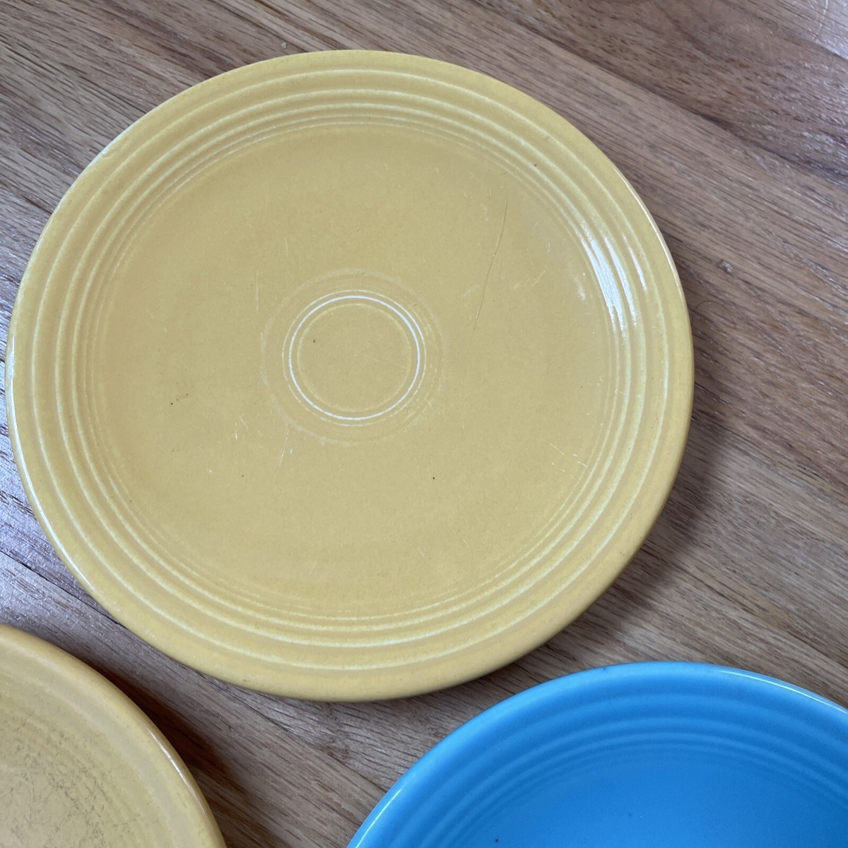 ヴィンテージ フィエスタ ブレッド&バター プレート セット5