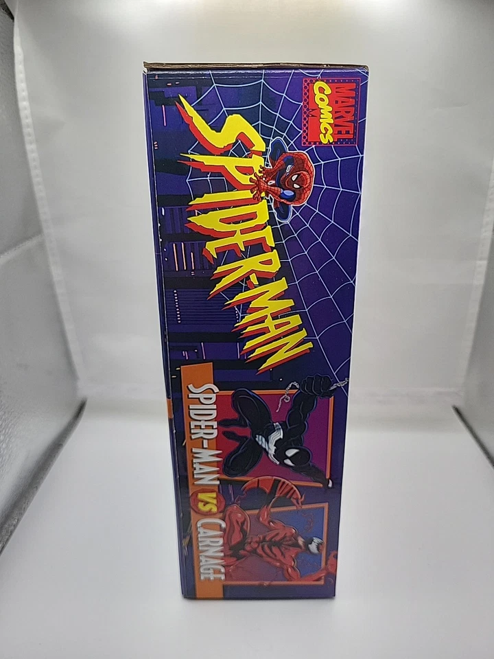 Hasbro Marvel Legends Spider-Man Symbiote vs Carnage комиксы VHS новый запечатанный - Изображение 2 из 4