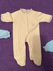 Vintage Baby Terry Cloth Footed Pajamas Newborn Sleepers Mixed Lot 5 — photo 4