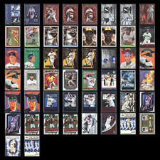 Huge Premium Donruss Insert Lot - 50 Baseball Cards - Diamond Kings Elite Optic