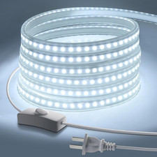 6.56Ft Outdoor LED Strip Lights Waterproof 110V Cuttable