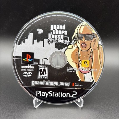 Grand Theft Auto: San Andreas Sony PlayStation 2, 2004, Disc Only