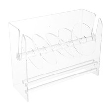 Roll Sticker Dispenser Adjustable Tape Organizer Multi-roll Holder