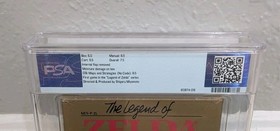 The Legend Of Zelda Nintendo 1987 NES CIB Graded WATA PSA 7.5