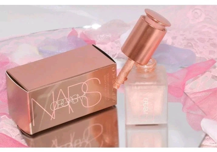 NARS Illuminator Orgasm RARE DISCONTINUED Liquid highlighter 1.1Oz. BNIB - Image 2 of 2