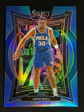 2024-25 Panini Select - Concourse Adem Bona #97 Light Blue Prizm /299 Rookie RC