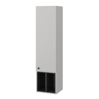Badschrank Vicco Gerta 37.5 X 150 Cm Mit TüR Und Offenen FäChern