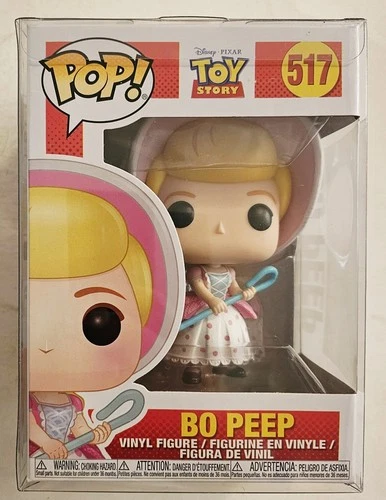 FUNKO POP 517 DISNEY TOY STORY BO PEEP FIGURE with PROTECTOR FAST SHIPPING