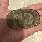 Civil War Confederate Ammo Box Plate cs — photo 2