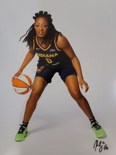 Kelsey Mitchell Signed 8.5x11 Photo Autographed Indiana Fever.
