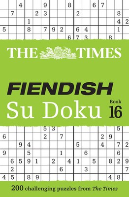 The Times Mind Games | TIMES FIENDISH SU DOKU 16 PB | Taschenbuch | Englisch