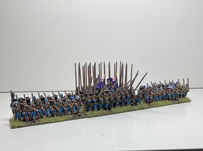 Warlord Games Pike and Shotte Epic Lord Saye and Seles Regiment bemalt