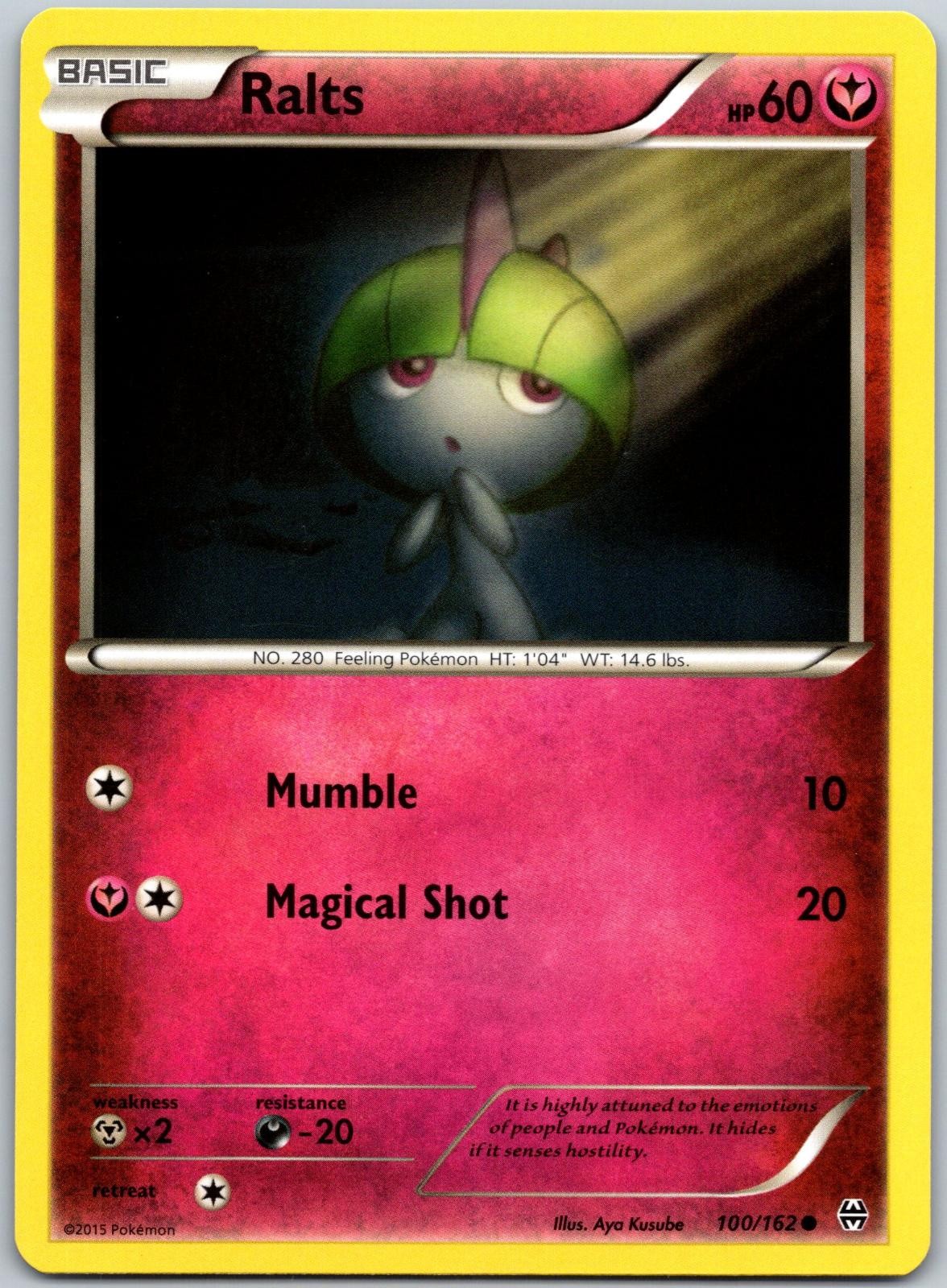 Ralts 100/162 Common BREAKthrough NM