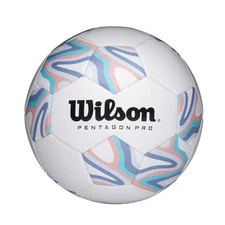 Wilson Pentagon Pro Pastel Purple Blue Size 5 Soccer Ball NEW