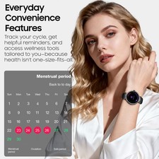 TOZO S8 Smart Watch 1.32" AMOLED Touch Screen Sport Fitness Watch Waterproof 9