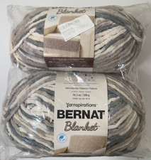BERNAT Blanket Yarnspirations 2 Pack 220 yds/ 201 m, 10.5 oz /300g