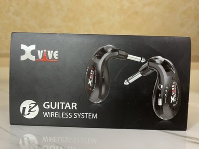 XVIVE U2 Guitar Wireless System with Transmitter and Receiver - Black
